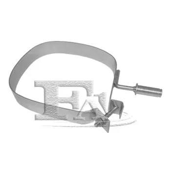 234-955 хомут глушника citroen c4 peugeot 307 фото №1