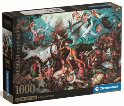 PUZZLE COMPACT 1000 Museum Bruegel The Fall of the Rebel Angels