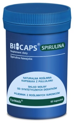 BICAPS SPIRULINA ForMeds suplement kaps 60 szt.