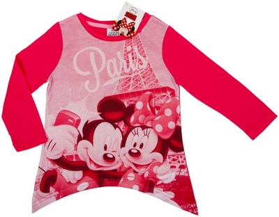 Bluzka dla dziewczynki Myszka Minnie Disney 104