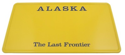 Amerykańskie tablice rejestracyjne USA ALASKA