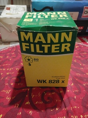 MANN-FILTER WK 828 X ФІЛЬТР ПАЛИВА
