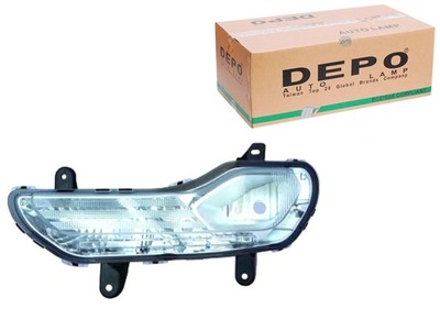 DEPO FARO NIEBLA (H10/W5W/WY21W) FORD KUG  