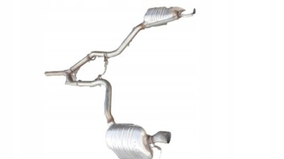 Mercedes w212 вихлоп гасник a2124910100 2124910200 фото №1