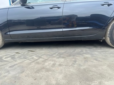 Молдинг порог левая audi a6 c7 avant lx5r фото №1