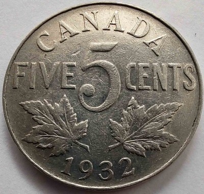 1264 - Kanada 5 centów, 1932