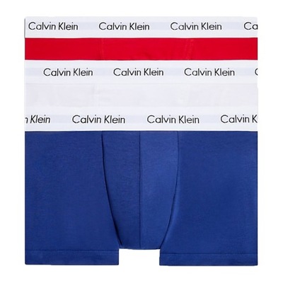 Męski zestaw majtek Calvin Klein Underwear 3P Low Rise Trunk