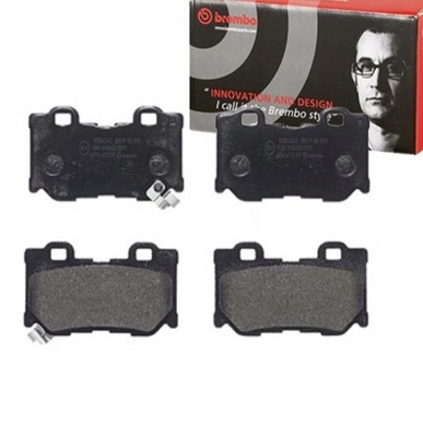 Тормозные колодки тормозные задняя do infiniti q60 2.0 3.0 фото №1