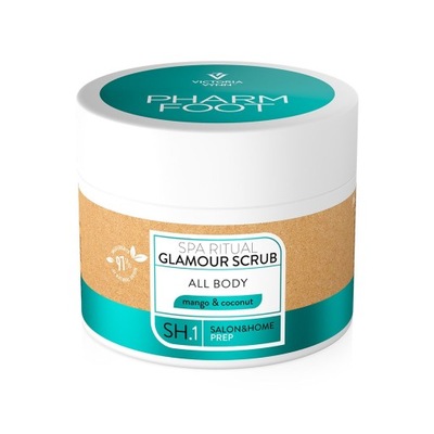 PHARM FOOT SPA RITUAL GLAMOUR SCRUB peeling mango kokos do ciała 120ml