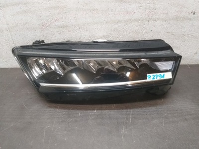 Лампа перед права skoda octavia iv 4 full led 5e4941016 фото №1