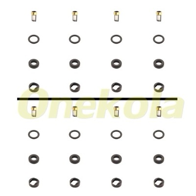 ZESTAWY REPARACIÓN BOQUILLA COMBUSTIBLES PARA 23250-0T010 23250-0T020 DL~19711  
