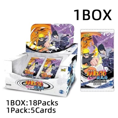 KAYOU Naruto Cards Booster Box Anime Cards Box