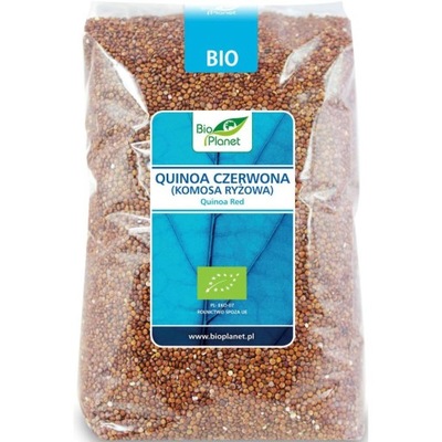 Quinoa Czerwona (Komosa Ryżowa) Bio 1kg Bio Planet