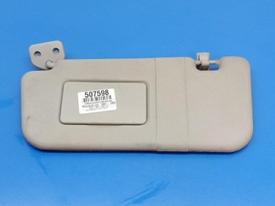 Mitsubishi colt vi z30 козырёк накладка солнцезащитная левая фото №1