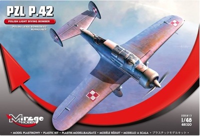 PZL P.42 (polski lekki bombowiec nurkujący), Mirage Hobby 481320