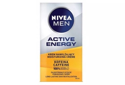 NIVEA MEN ACTIVE ENERGY 50 ML KREM NAWILŻAJĄCY