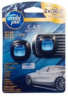 Odświeżacz Ambi Pur Car Zapach Ocean 2x 30 dni