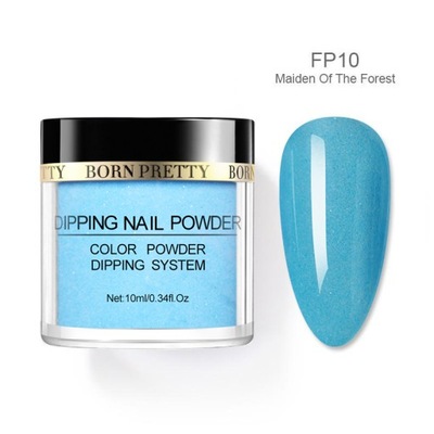 BORN PRETTY - manicure tytanowy PROSZEK FLUO FP10