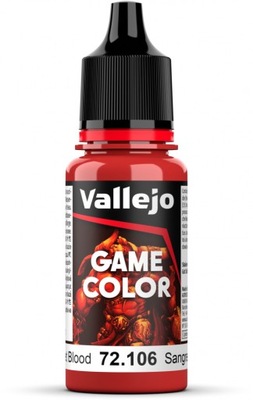 Vallejo 72106 Game Color 18ml Scarlett Blood