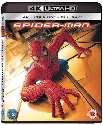 SPIDER-MAN 4K Ultra HD Blu-ray UHD 2002 PL Marvel