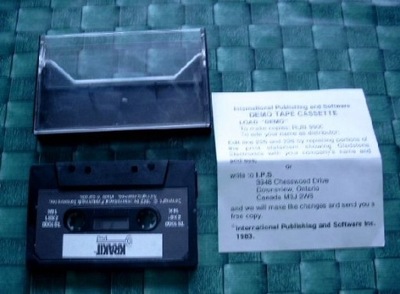 NOWA KASETA DEMO TAPE CRACK IT -ZX81 OKAZJA