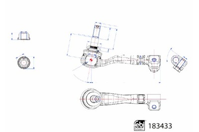 FEBI BILSTEIN ANTGALIS SKERSINIO VAIRO BMW X3 G01 X4 G02 17- LE 