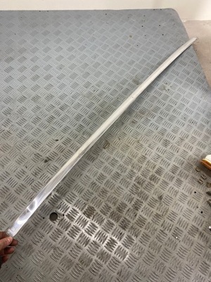 Молдинг бампер задня хром mercedes w124 coupe фото №1