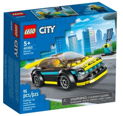 LEGO City 60383 Elektryczny Samochód Sportowy 5+