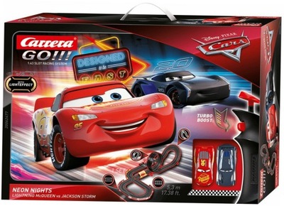 Carrera GO!!! Disney Pixar Cars Neon Nights 5,3m