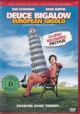Boski Żigolo w Europie DVD Mike Bigelow