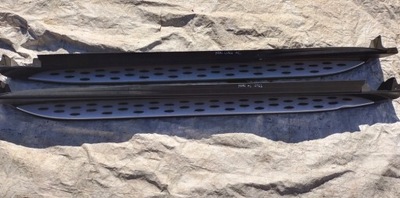 Молдинг пороговые mercedes ml w166 фото №1