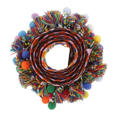 Multicolor Tassel Fringe Boho Ribbon 1 Yard Do