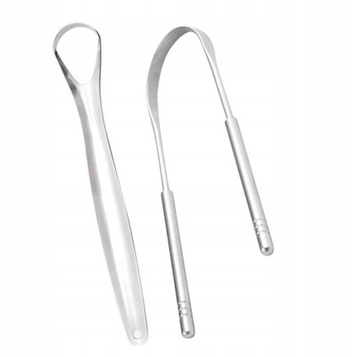 Stainless Steel Tongue Scraper Spoon Shape фото