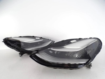 Фара перед передняя левая tesla 3 full led фото №1