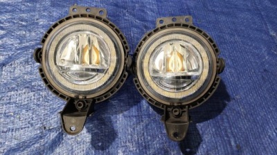 Противотуманная фара лампа бампера led drl левая правая 7381725 mini cooper r57 r58 r59 фото №1