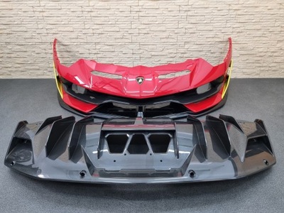 LAMBORGHINI AVENTADOR SVJ PARAGOLPES DIFUSOR CARBÓN  