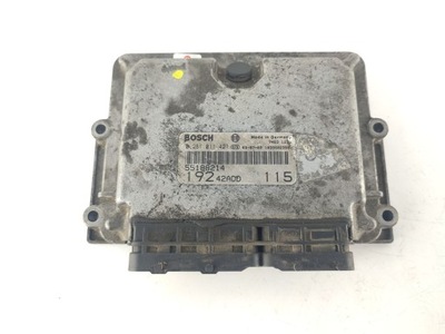 КОМП'ЮТЕР ДВИГУНА FIAT STILO 1.9 JTD 55188214 0281011421