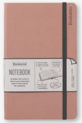 BOOKAROO NOTATNIK JOURNAL A5 - PUDROWY, IF