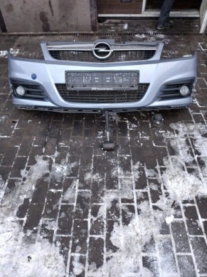 Бампер передний kompletny opel vectra c lift цвет z163 фото №1