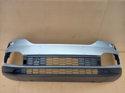 Skoda karoq бампер передний решётка оригинал! фото №1