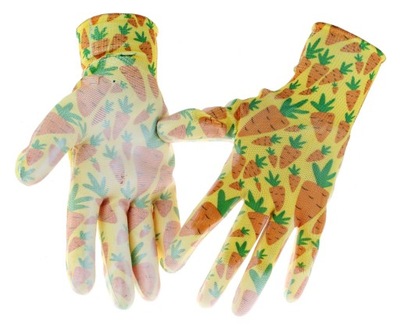 Damskie Rękawice Ogrodowe Rękawiczki robocze r.7 S