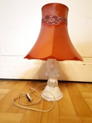 Lampa Ćmielów J Szewczyk Róg Obfitości PRL sygnowana