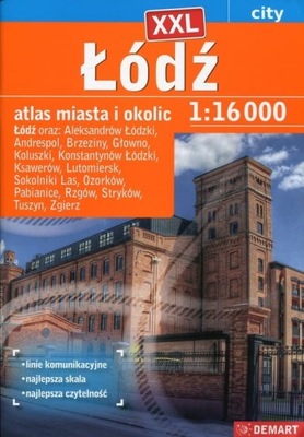 Łódź Plus 15 Xxl Atlas Miasta