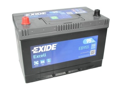 АКУМУЛЯТОР EXIDE 12V 95AH/760A EXCELL L+