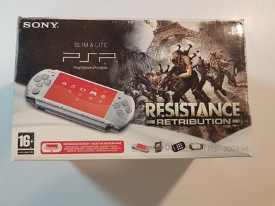 OBWOLUTA PUDEŁKO DO KONSOLI PSP 3004 SLIM RESISTANCE RETRIBUTION