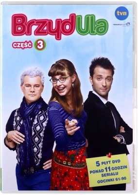 BRZYDULA CZĘŚĆ 3 ODCINKI 61-90 [BOX] [5DVD]