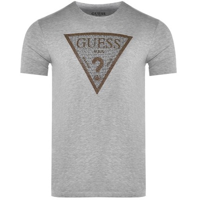 T-Shirt Meski GUESS Logo M1RI28 J1311 Szary