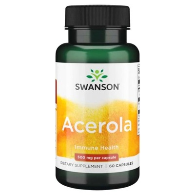 Swanson ACEROLA NATURALNA Witamina C ODPORNOŚĆ