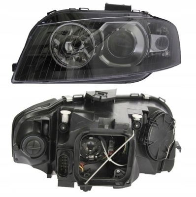 Фара лампа левый audi a3 8p 03-08 ксенон фото №1