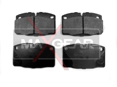 MAXGEAR 19-0458 ZAPATAS DE FRENADO PARTE DELANTERA OPEL CORSA A/KADETT  